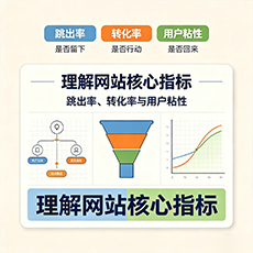 宁德建站-理解网站核心指标：跳出率、转化率与用户粘性