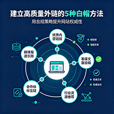 宁德建站-建立高质量外链的5种白帽方法